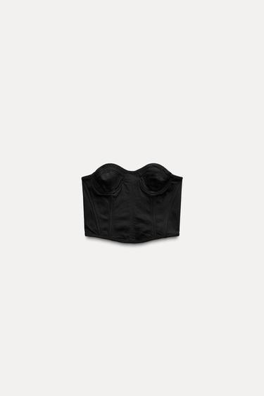 CORSÉ PALABRA DE HONOR ZW COLLECTION - Negro de Zara