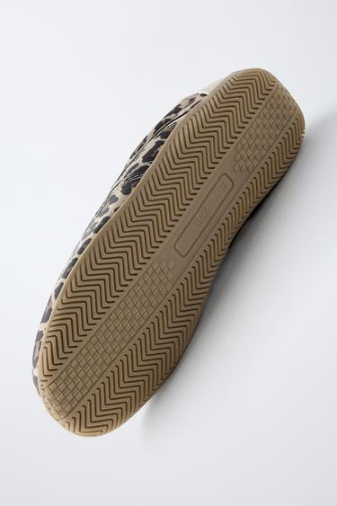 ANIMAL PRINT TRAINERS - Brown by Zara - Image 6