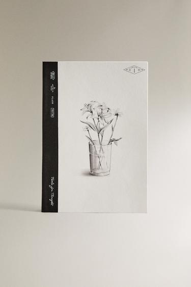 "POINT OF VIEW" 플로랄 노트 - Zara 화이트