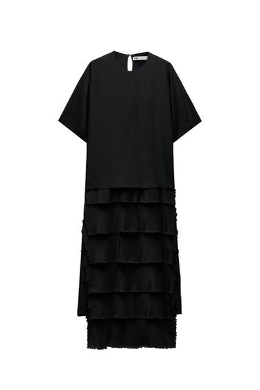 ZW COLLECTION RUFFLED DRESS