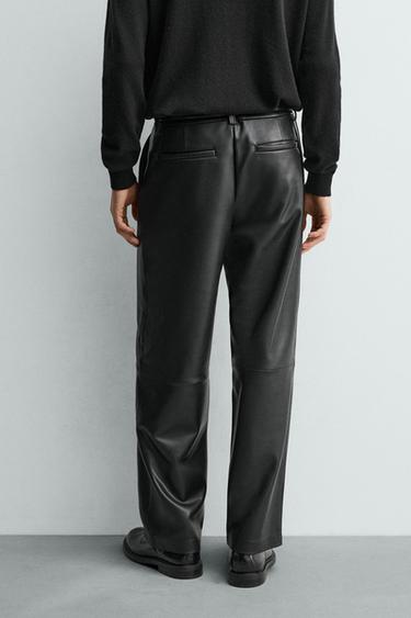 PANTALON RELAXED FIT - Noir de Zara - Image 2