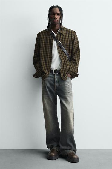 Zaras CHELSEABOOTS MED SLITEN VOLYM - Brun - Bild 0