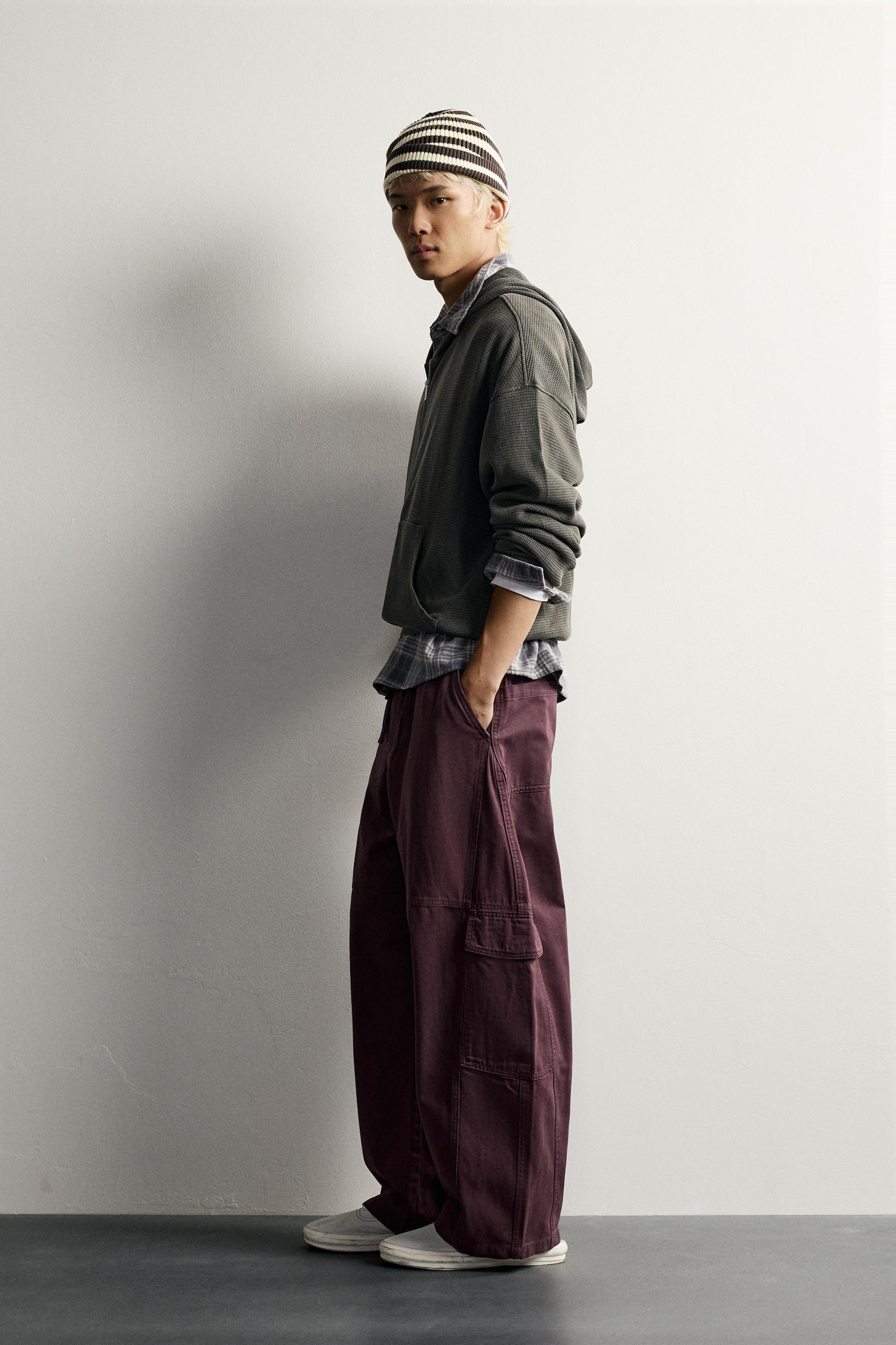 BALLOON FIT CARGO PANTS