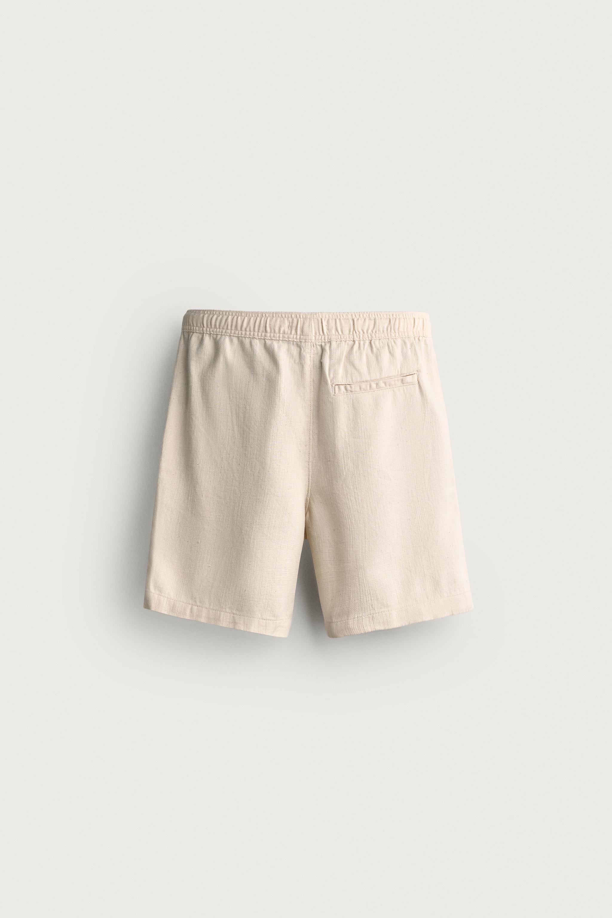 SHORT REGULAR FIT STRUCTURÉ