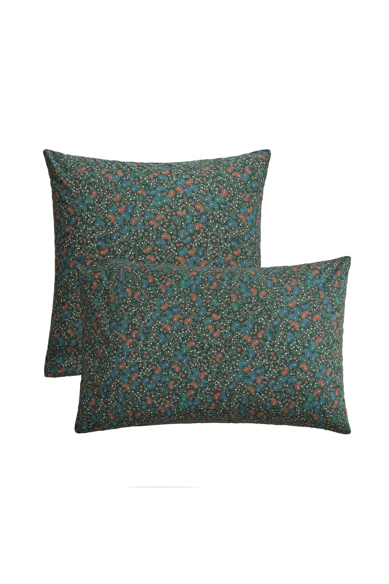 KIDS' PAISLEY CHRISTMAS COTTON PILLOWCASE (300 THREAD COUNT)