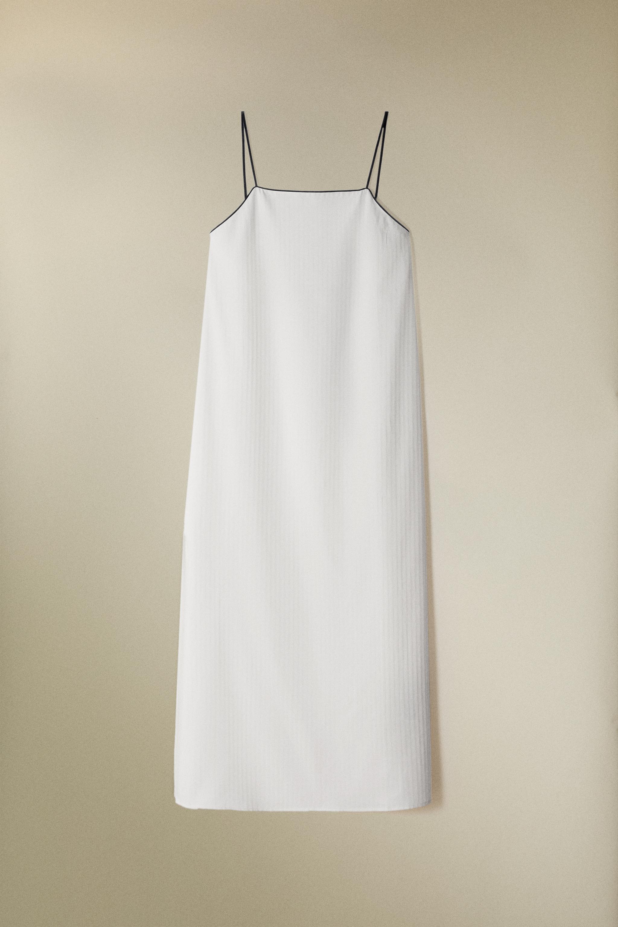 CHEMISE DE NUIT JACQUARD RAYURES