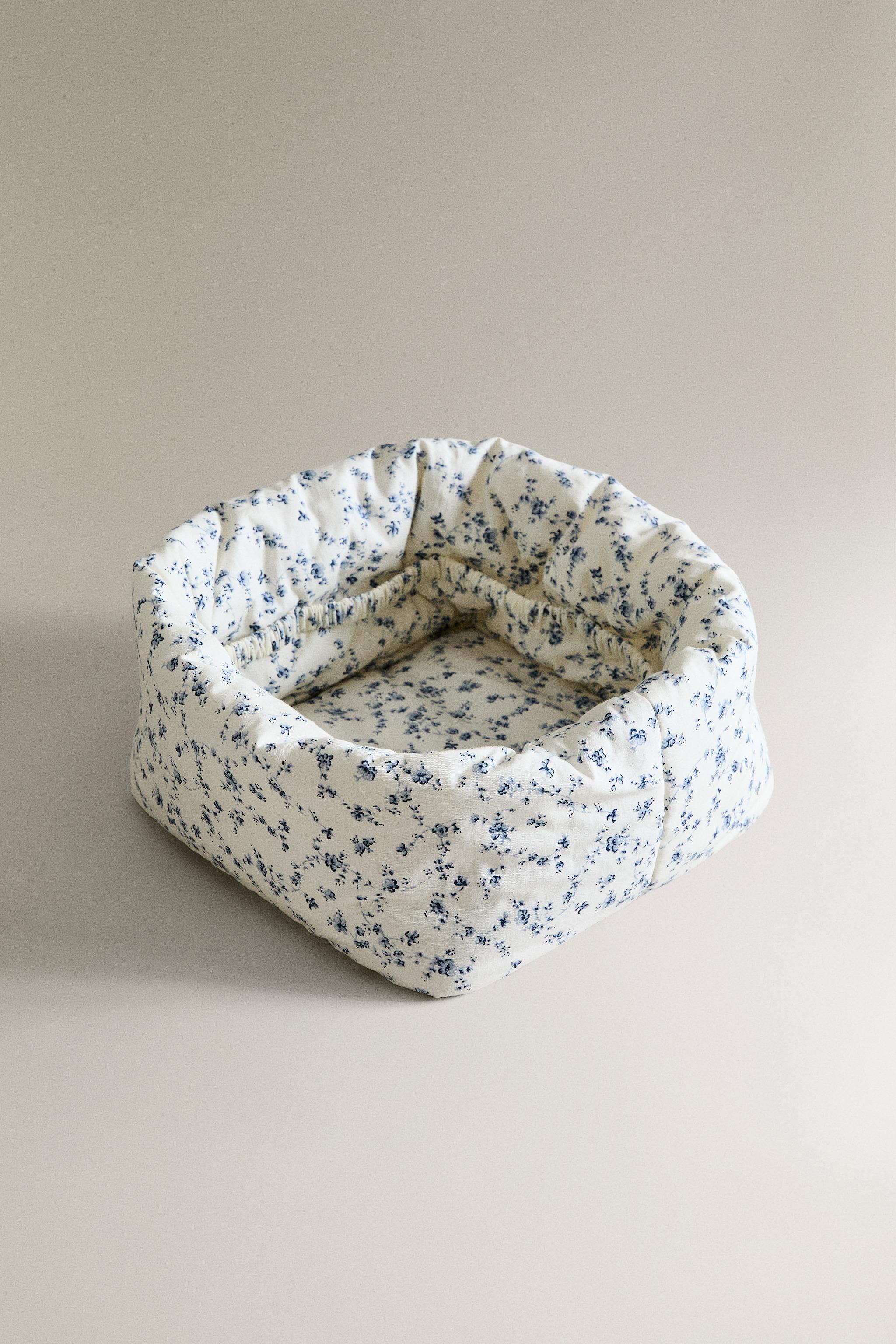 BLUE FLOWER RECTANGULAR BABY ORGANIZER