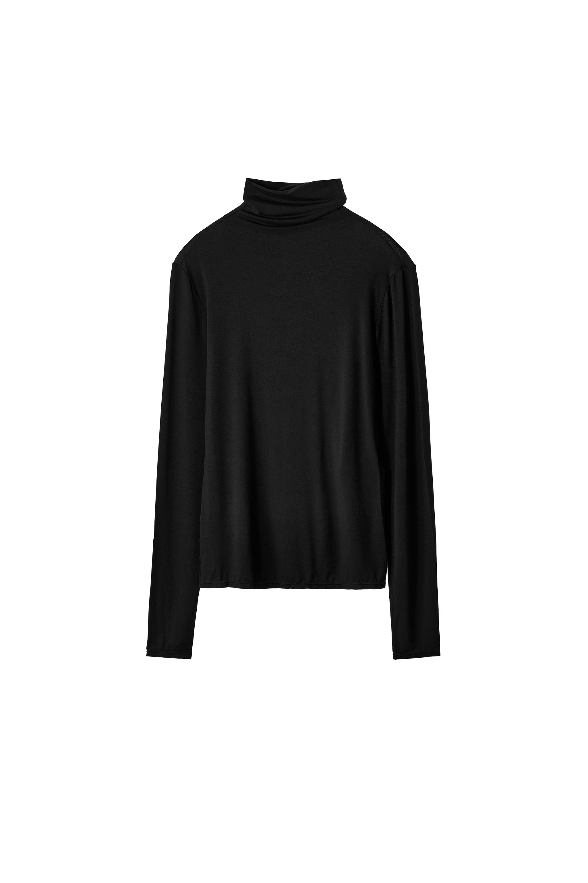 CAMISETA LISA MEZCLA VISCOSA