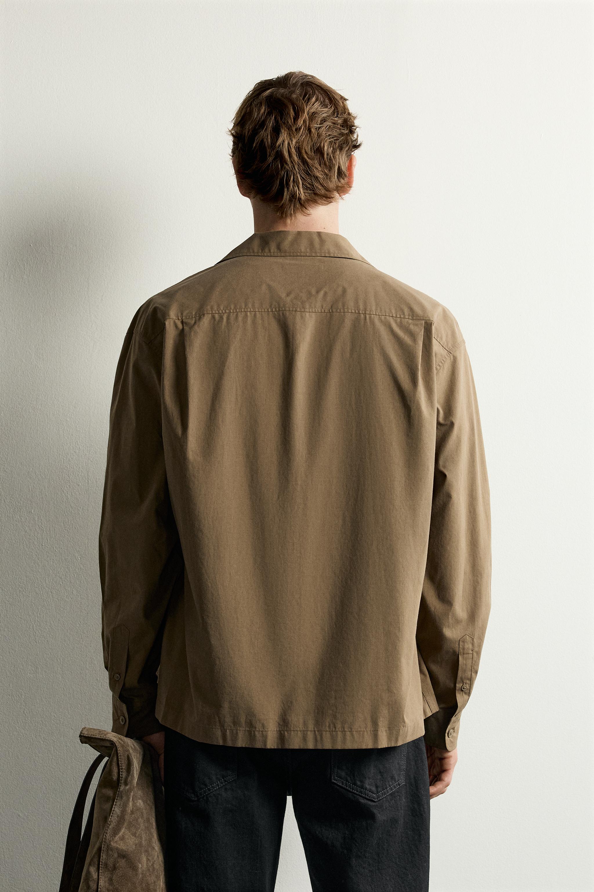 CHEMISE RELAXED FIT LYOCELL ET COTON
