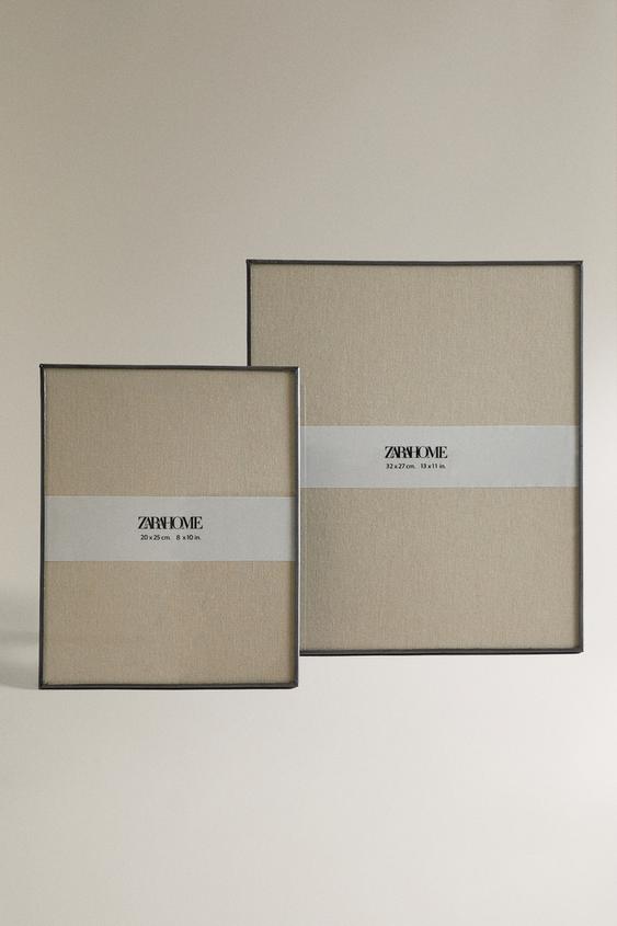 BLACK METAL PHOTO FRAME - Black by Zara - Image 0
