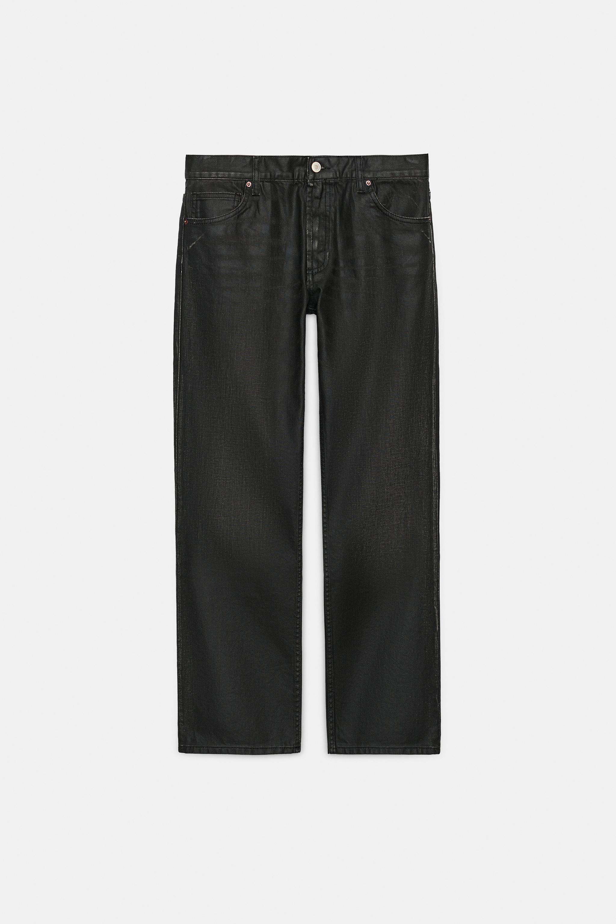 LOW-RISE LOOSE STRAIGHT TRF JEANS