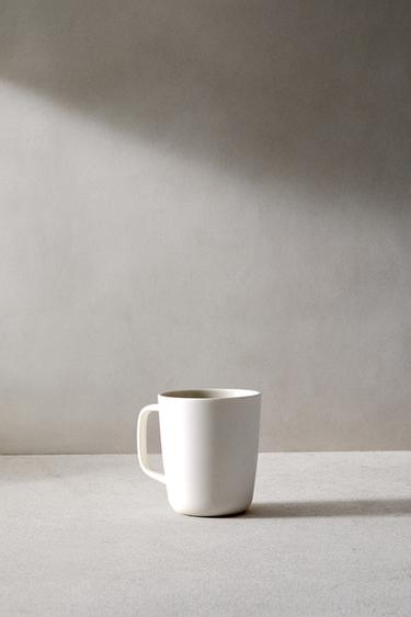 SET OF 2 - CUP 37 cl - ecru-white by Zara - Image 1