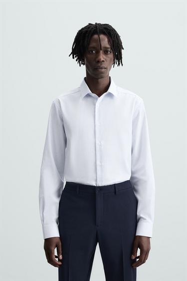 CAMISA XADREZ - Branco da Zara