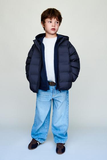 Zara 超輕量防潑水夾克 - 海藍色