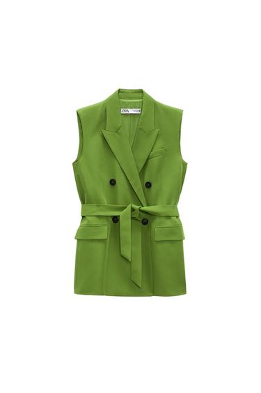 WAISTCOAT WITH BELT