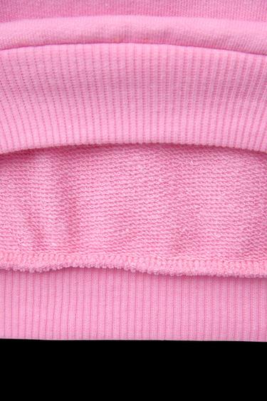 NEON-SWEATSHIRT MIT FRÜCHTEN - Pink von Zara