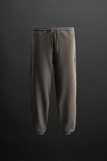 Zara JOGGER PANTS - Anthracite grey