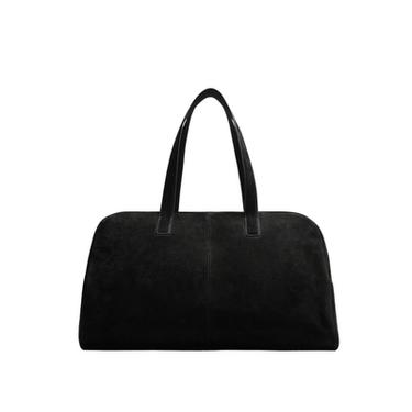 BOLSO DE VIAJE PIEL M - Negro de Zara