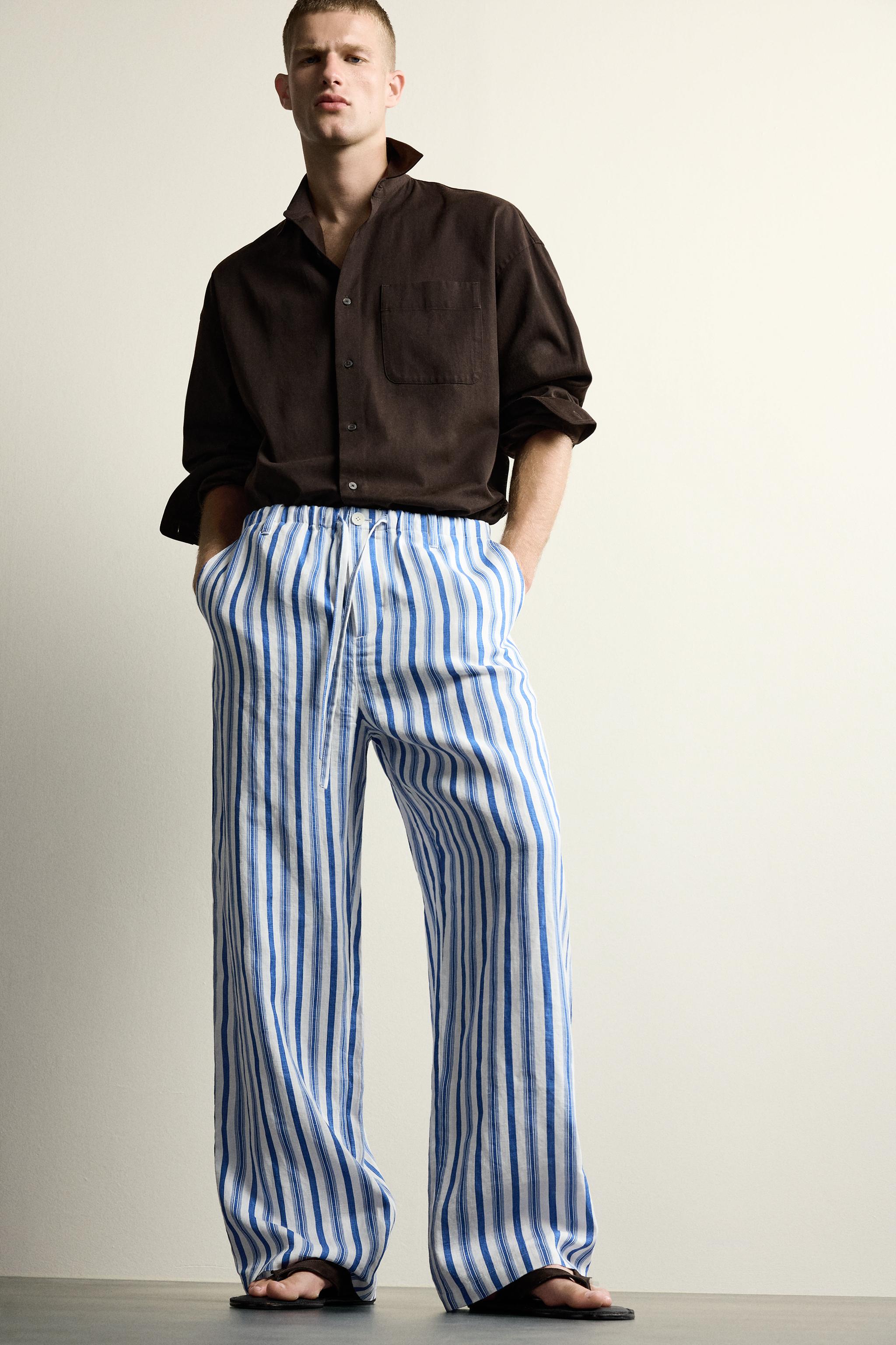 PANTALON RELAXED FIT 100% LIN