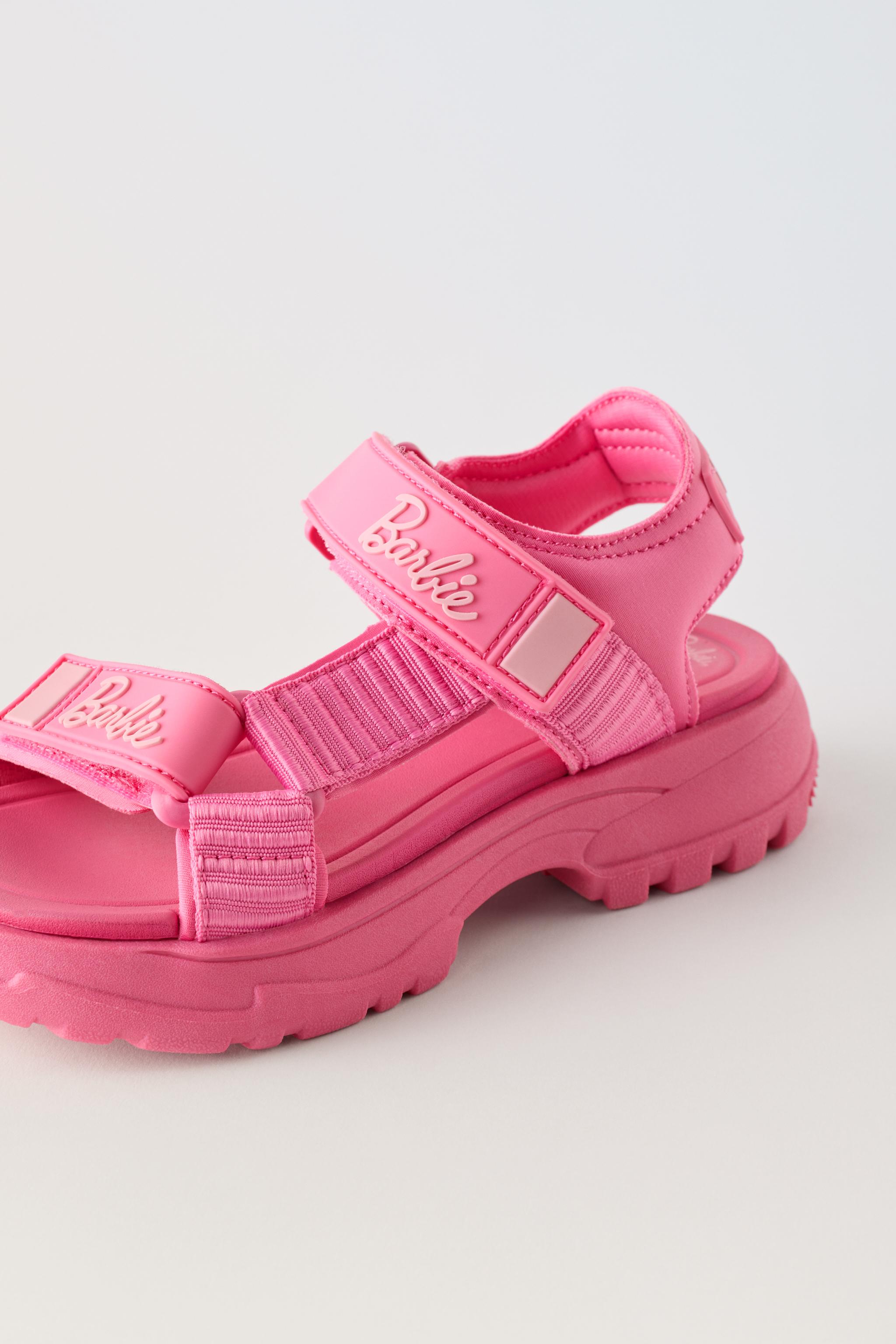 BARBIE™ TECHNICAL SANDALS - Pink | ZARA United States