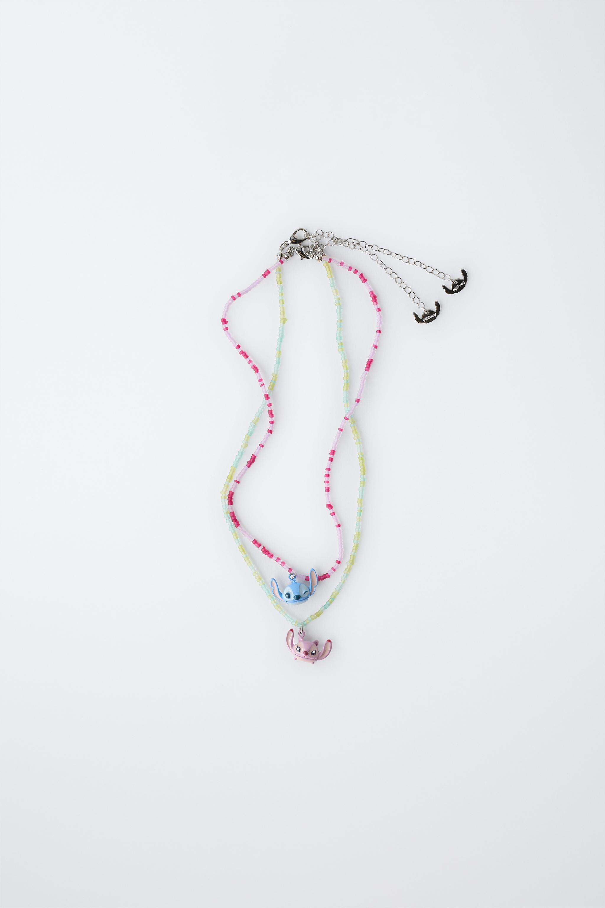 LOT DE DEUX COLLIERS FANTAISIE LILO & STITCH © DISNEY