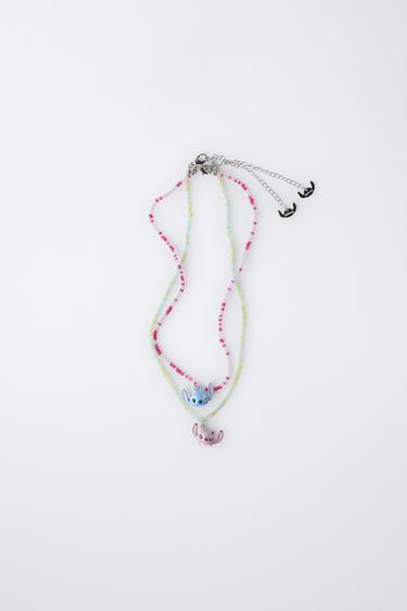 PACK DOS COLLARES ABALORIOS LILO & STITCH © DISNEY - Rosa de Zara - Imagen 0