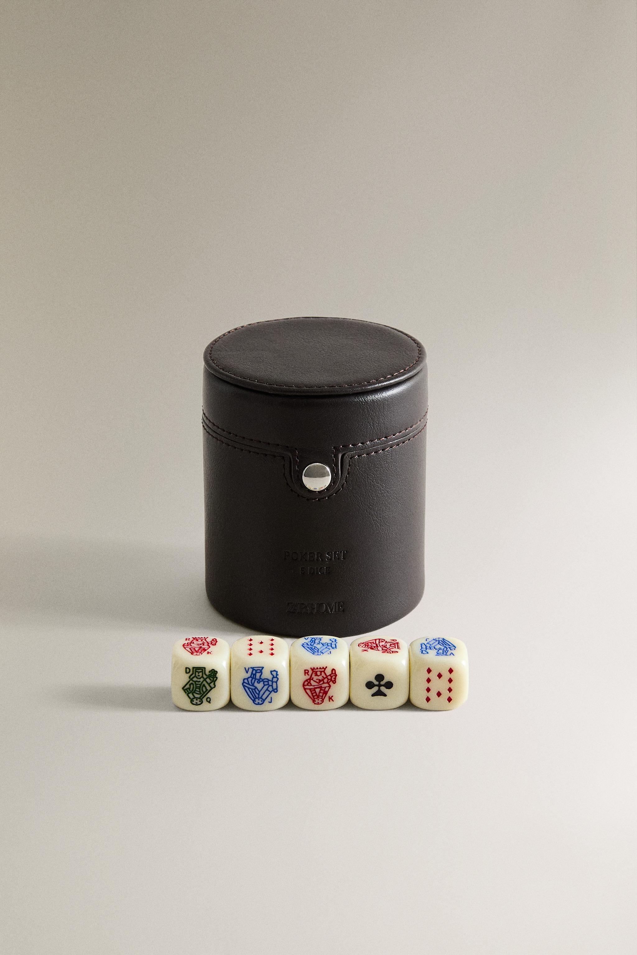 POKER SET GAME - Brown | ZARA United States