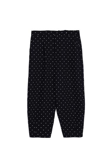 POLKA DOT SLOUCHY TROUSERS