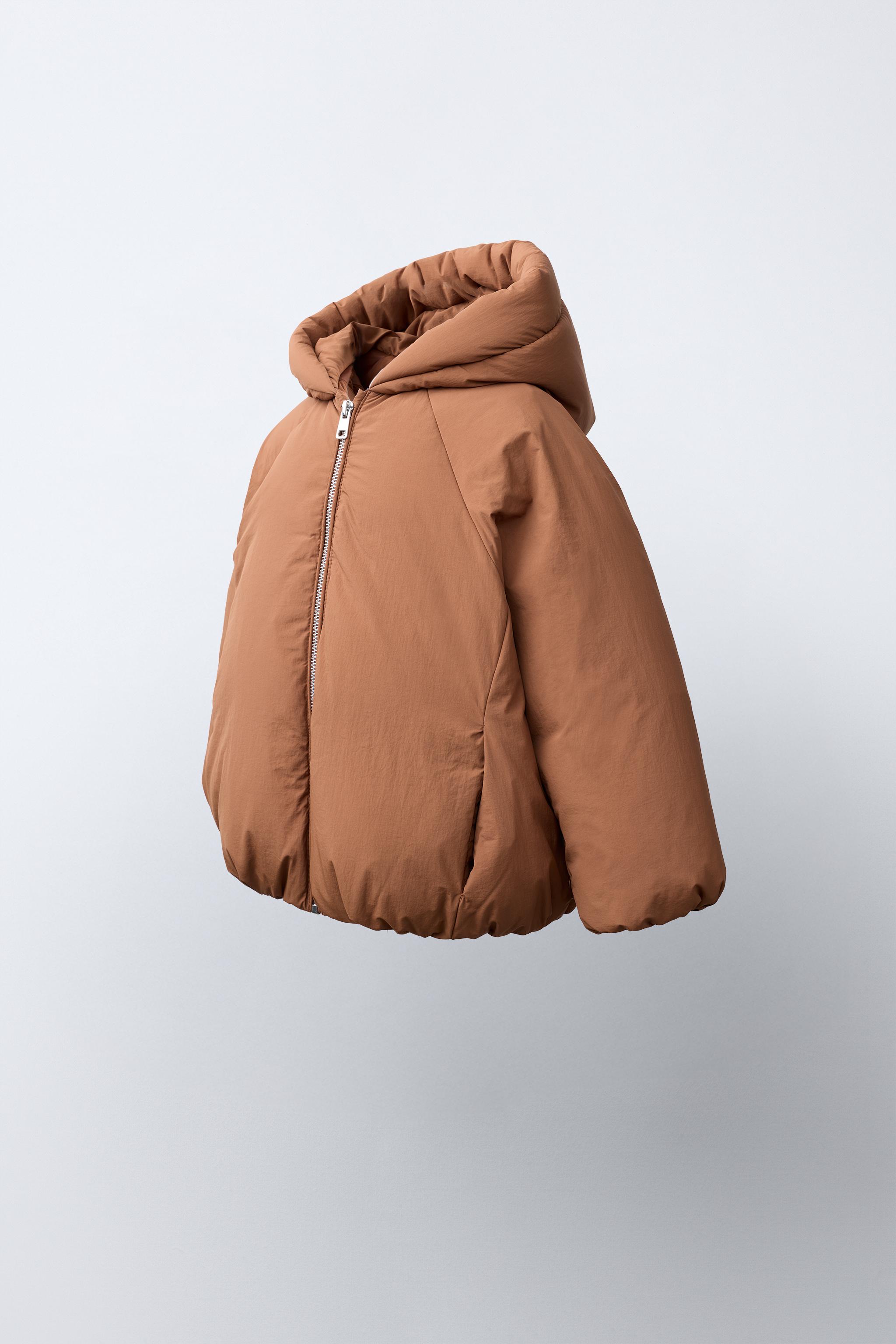 50/50 FEATHER & DOWN WATER-REPELLENT PUFFER JACKET — Caramel