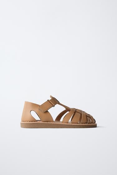 SANDALIA CLÁSICA - Marrón de Zara