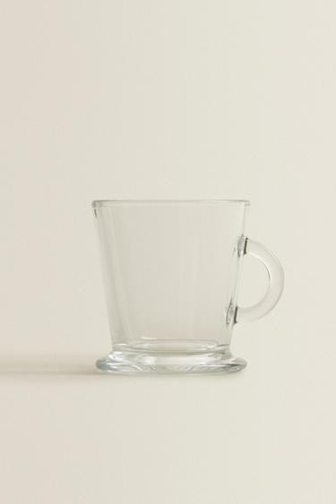 TRANSPARENT GLASS CAPPUCCINO CUP -  by Zara - Image 1