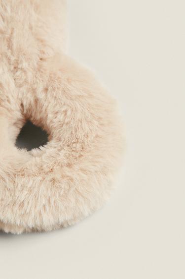 CHILDREN’S BEAR SOFT TOY RATTLE - Beige by Zara - Image 4