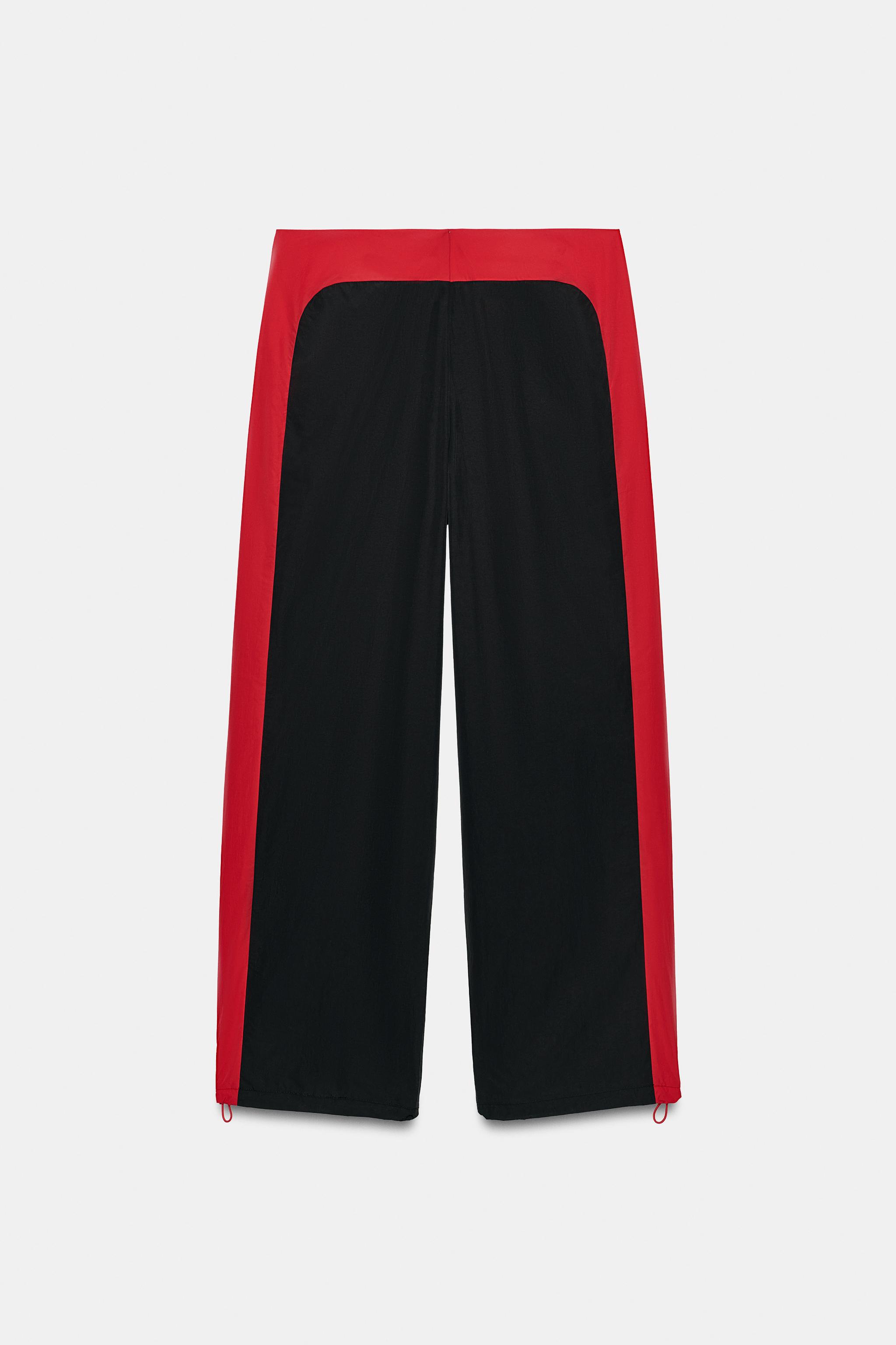 TECHNICAL VOLUME SIDE-STRIPE PANTS