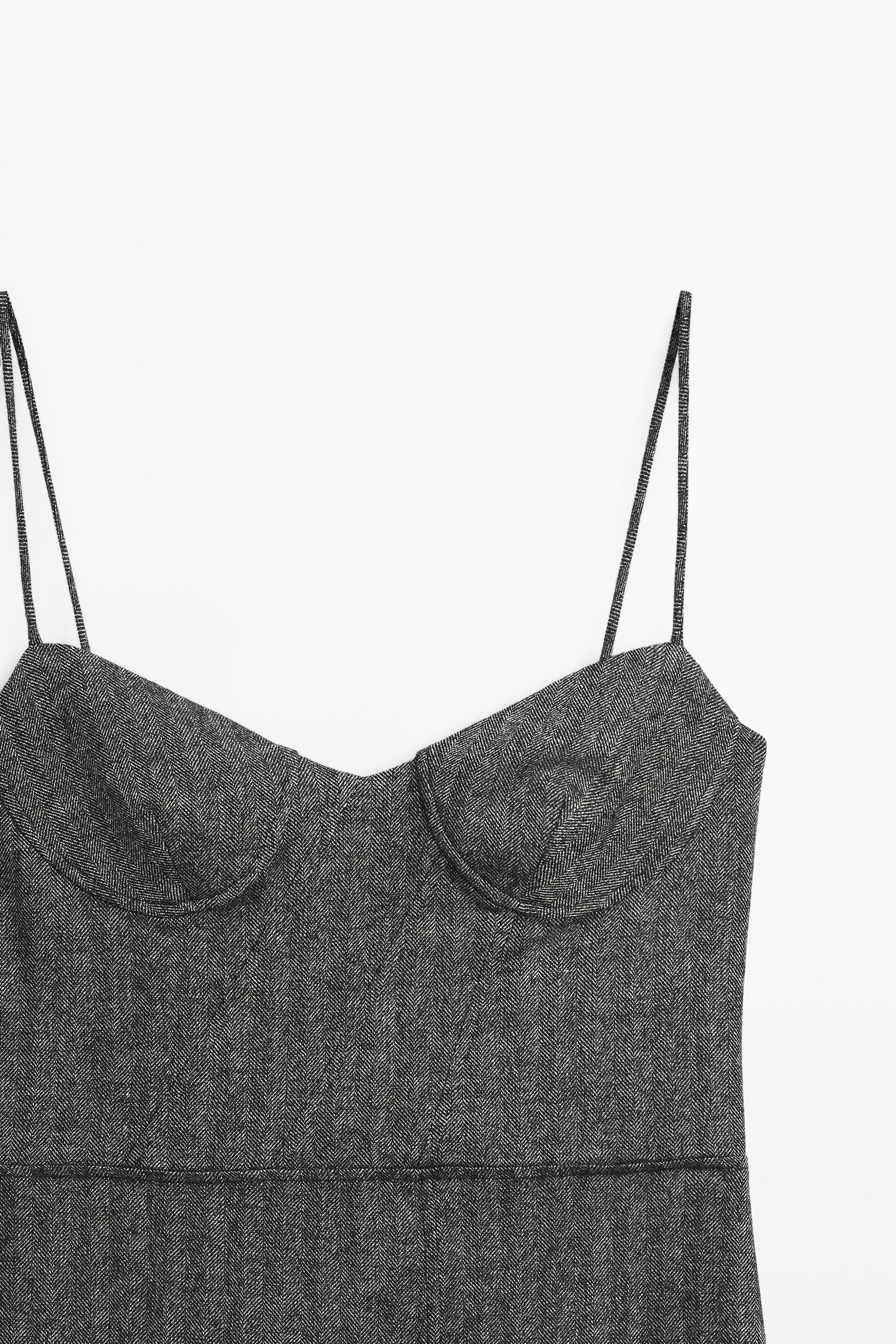 Strappy midi dress