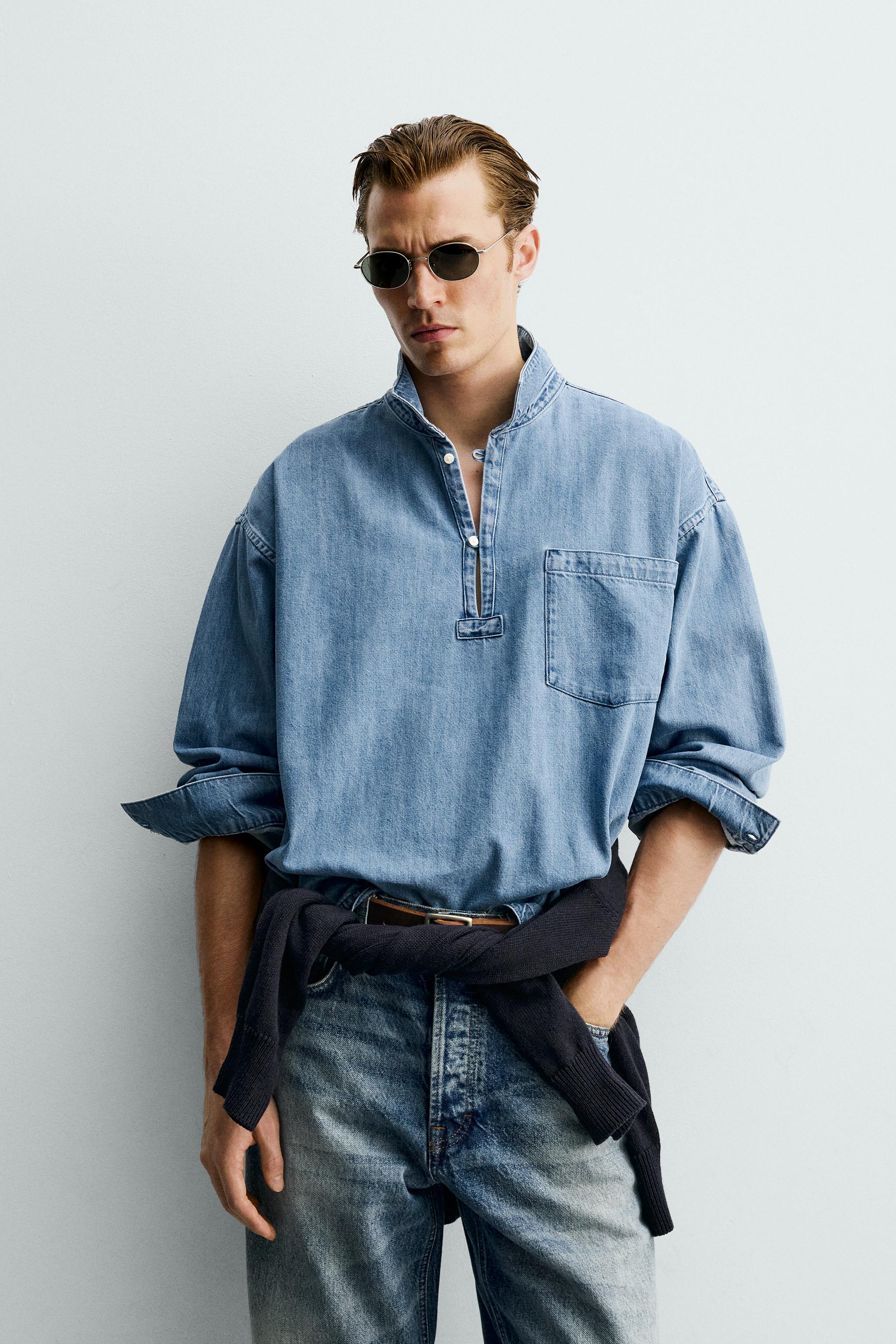 CHEMISE POLO RELAXED FIT STRUCTURÉE