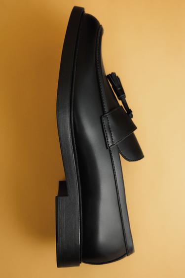 TASSEL DRESS LOAFERS - Black by Zara