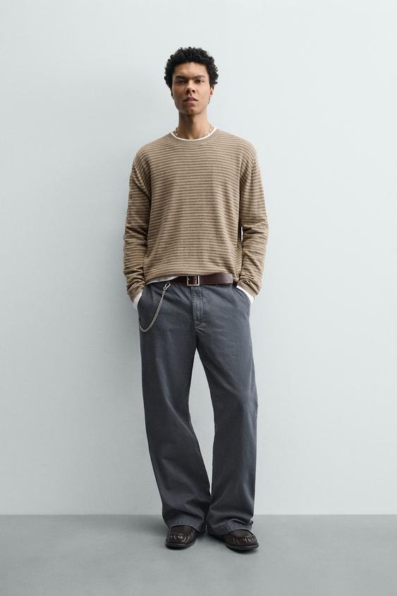 STRIPED JACQUARD JUMPER