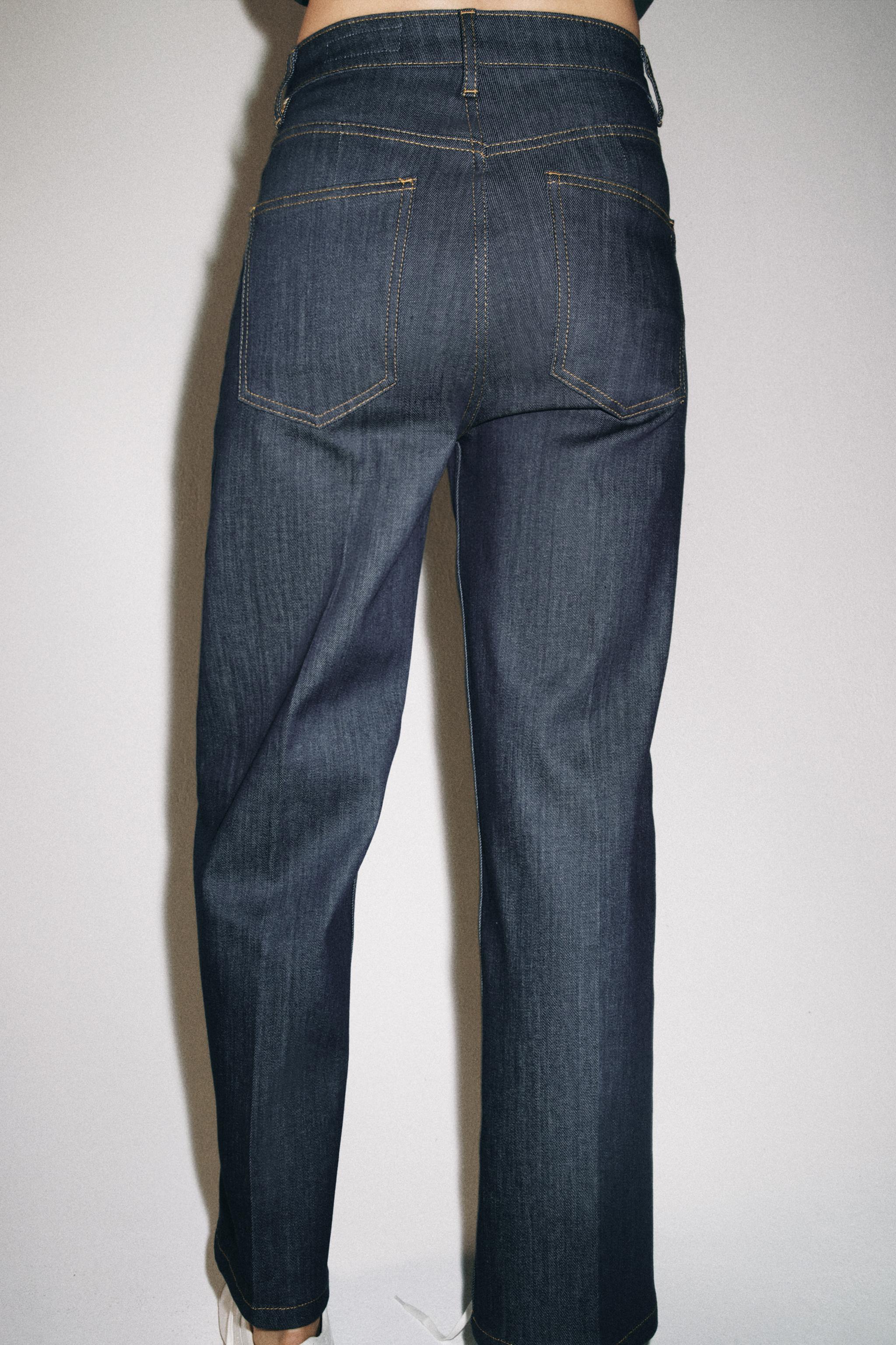 ZW COLLECTION GENİŞ PAÇA YÜKSEK BEL JEAN - Görsel 3