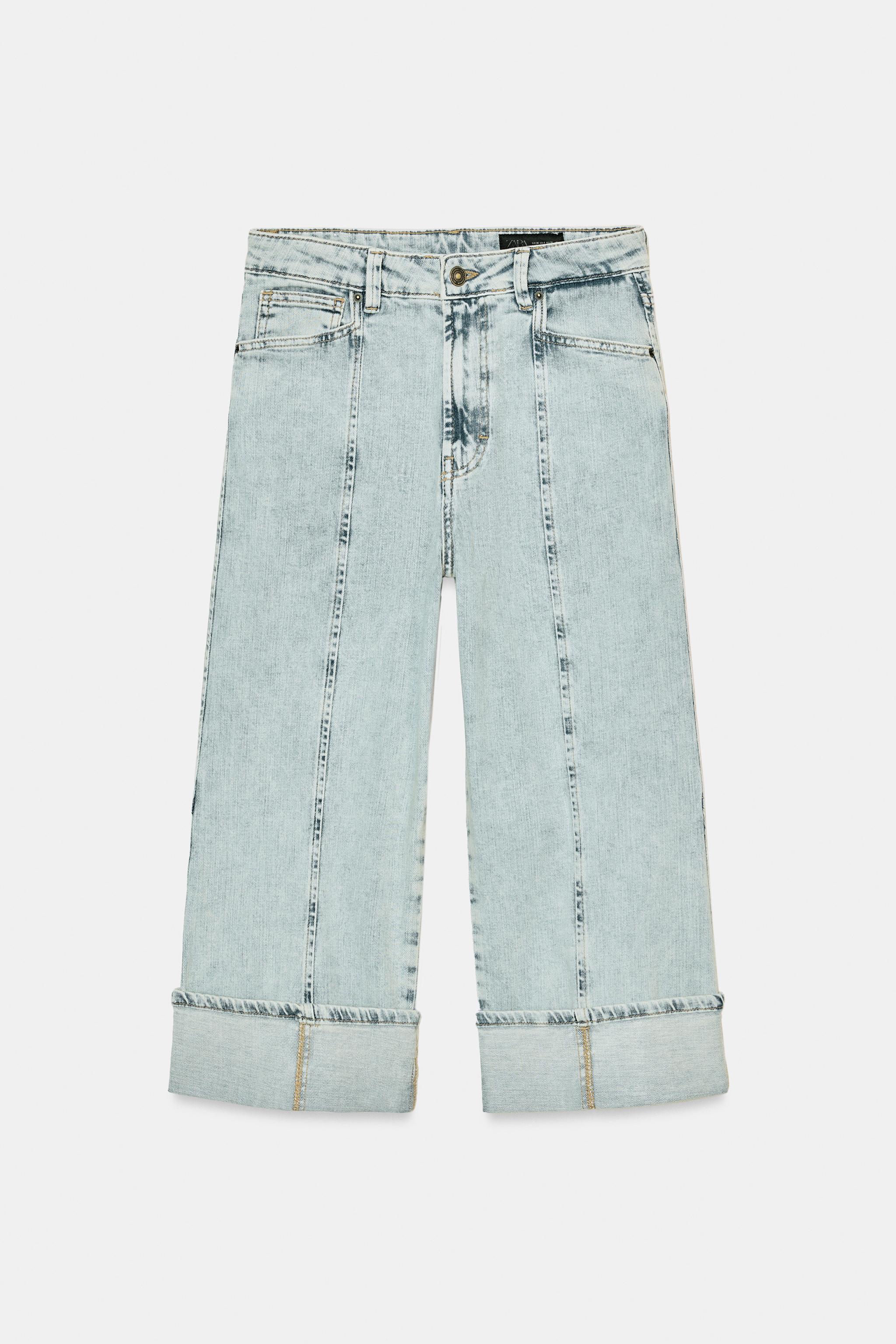ZW COLLECTION MID-RISE CAPRI JEANS