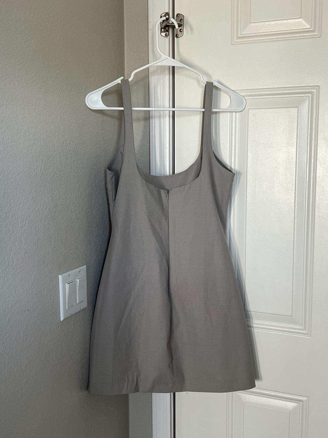 TAILORED MINI DRESS - Image 4