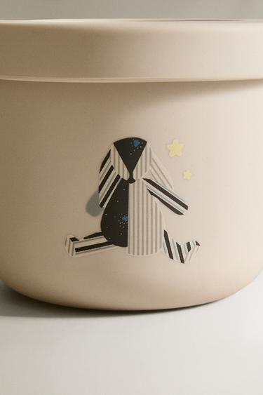 LUNCH BOX ENFANT SILICONE LAPIN - Multicolore de Zara - Image 3