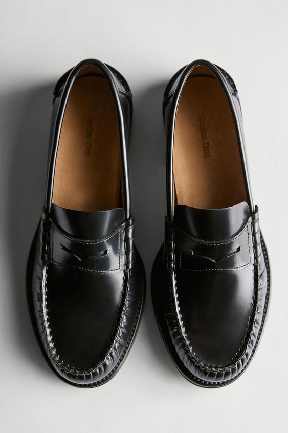 Soft leather loafers from Zara - $220
