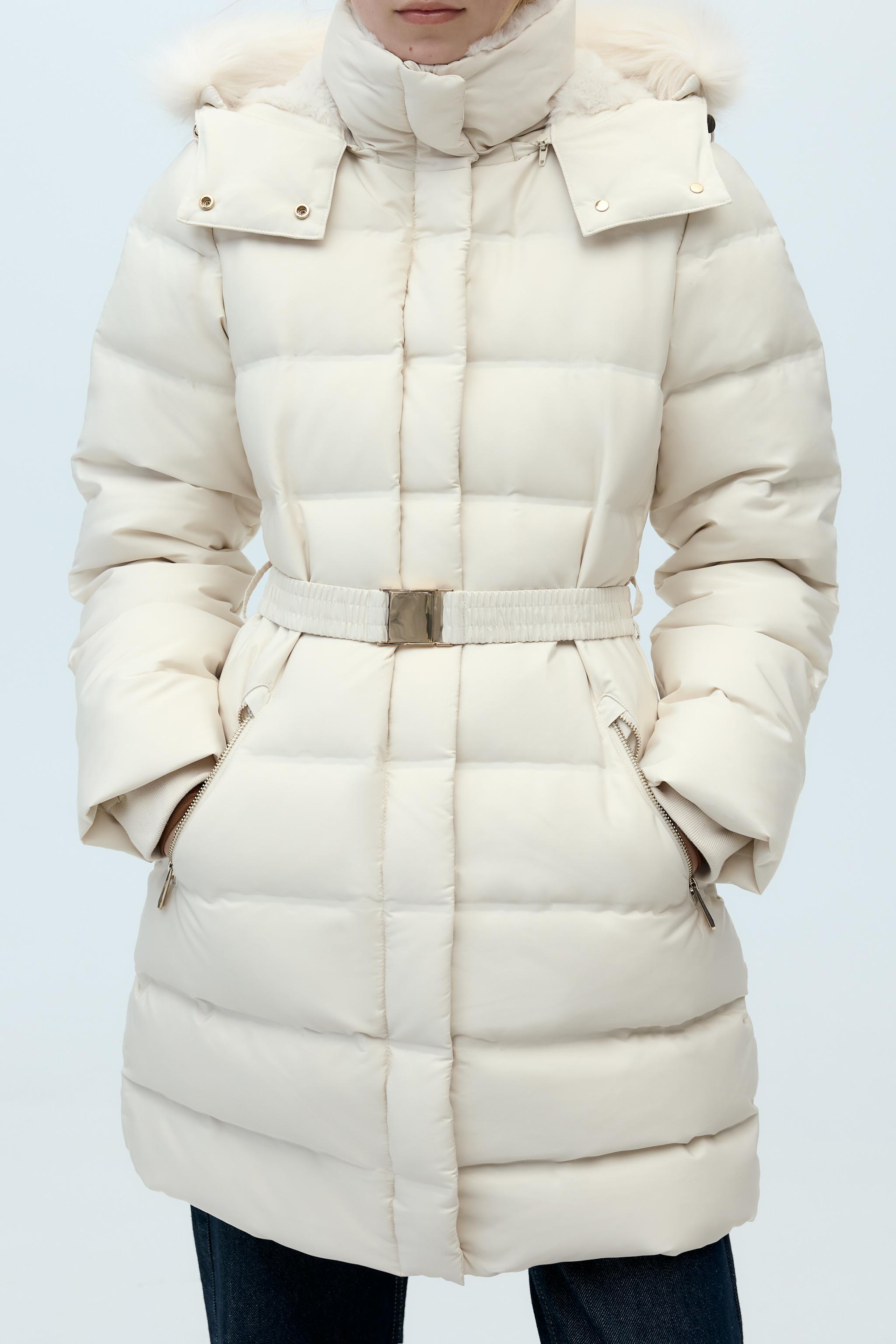 Down puffer coat zara online