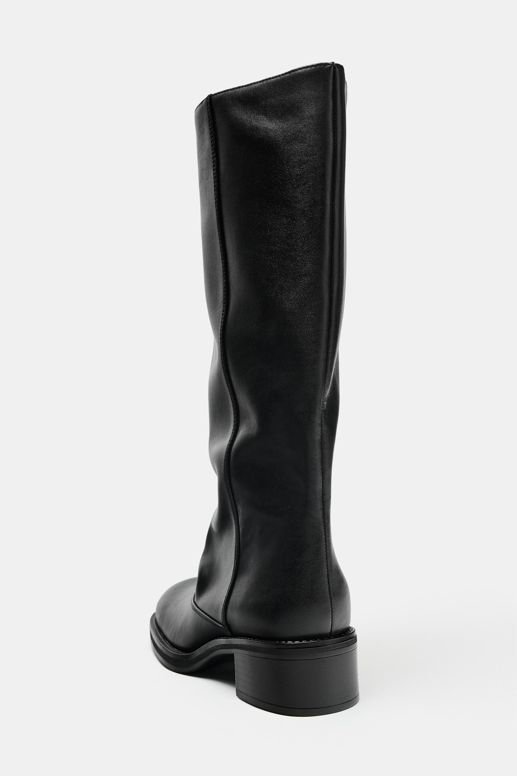 BOTTES MOTARDES EN CUIR