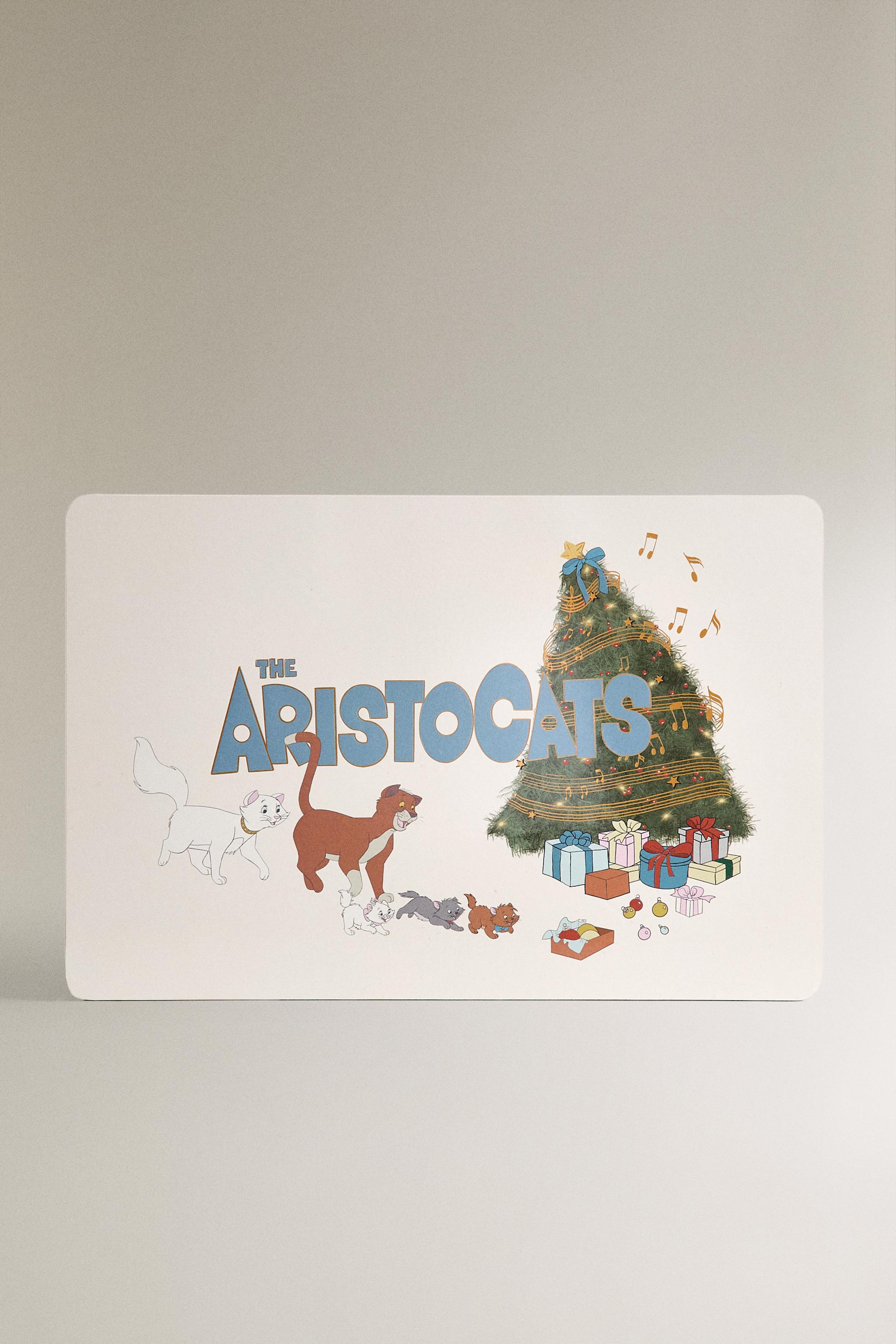 CHILDREN'S CHRISTMAS PLACEMAT THE ARISTOCATS ©DISNEY