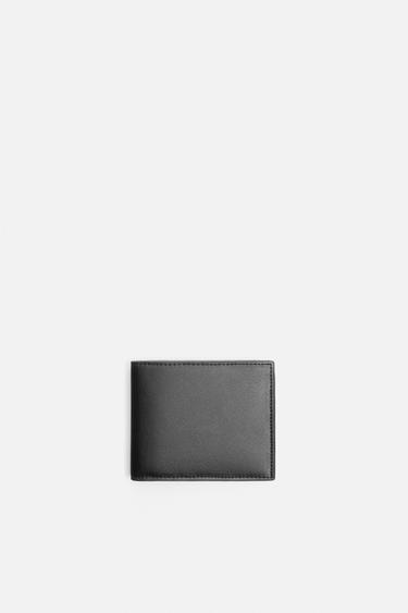 PLAIN WALLET - Black by Zara