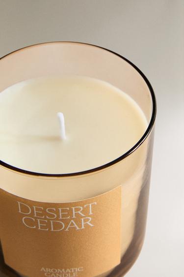 (250 G) BOUGIE PARFUMÉE DESERT CEDAR - Ocre de Zara - Image 2