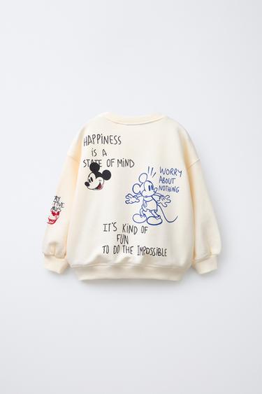 MICKEY MOUSE © DISNEY SWEATSHIRT - Ecru by Zara - Image 1