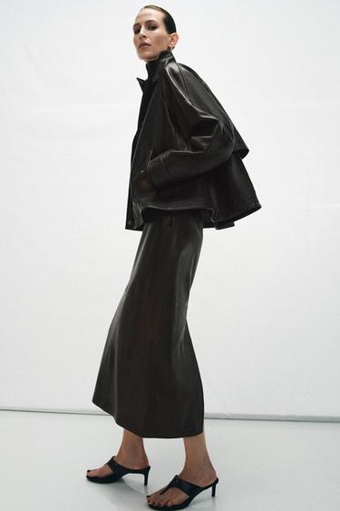 ZW COLLECTION JACKET, TOP AND SKIRT SET -  by Zara - Image 4