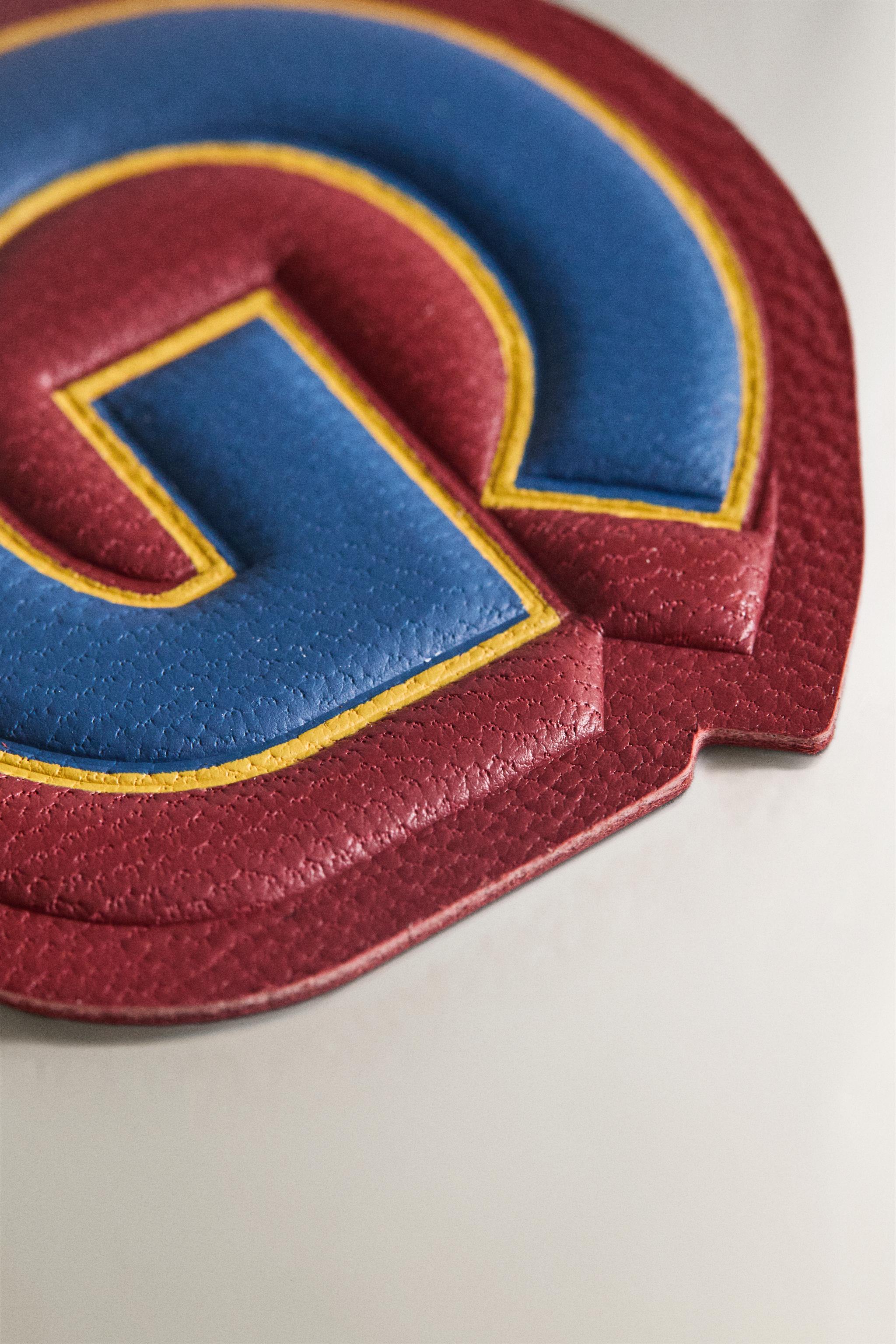 LEATHER LETTER G PATCH